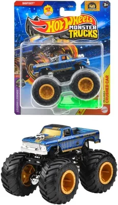 Hot Wheels Bigfoot Monster Truck 1:64 Blue Toy Car