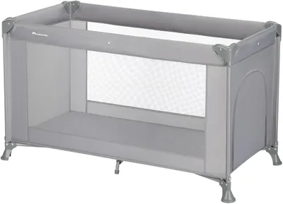 Lit de voyage Bebeconfort Sweet Dreams pour bébé, 0-3 ans (0-15 kg), léger, matelas spacieux, ouverture latérale, design pliable