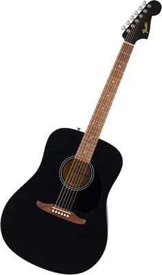 Fender California Debut Redondo Guitarra Acústica, Tapa de Pícea, Color Negro - 5% Descuento