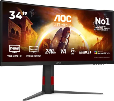 AOC CU34G4Z 34" Curved Gaming Monitor Best Price