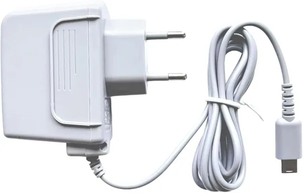 Caremore Charger for Nintendo 3DS/2DS XL, Portable Power Adapter for DSi/New 3DS, Game Console with 1.1m Cable