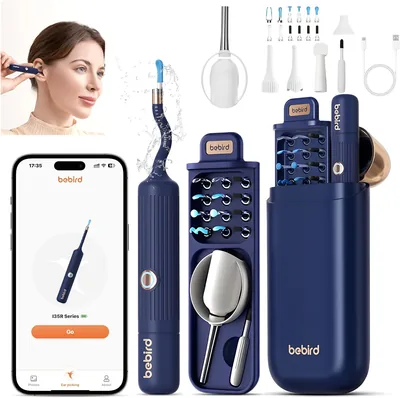 Ear Wax Removal Tool Camera - Safe Cleaner with WiFi App