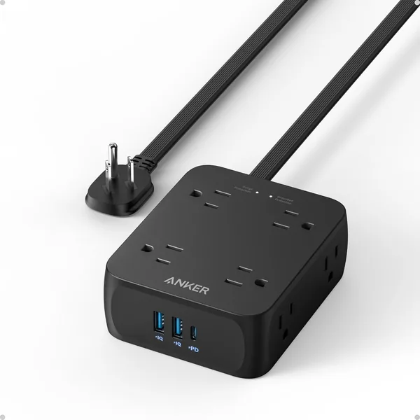 Anker Power Strip with 2000J Surge Protector