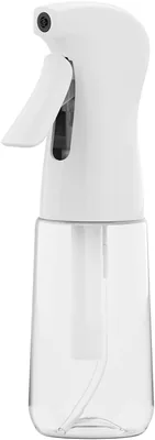 Grifema GE2003W-200 Waternevelsgenerator 200 ml Wit - Herbruikbare Nevelsgenerator zonder BPA, Fijn Mist en Continue Spuit voor Haar, Plan