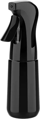 Sprayeur GRIFEMA 200ml noir brume fine | Spray réutilisable pour cheveux, plantes, visage et nettoyage