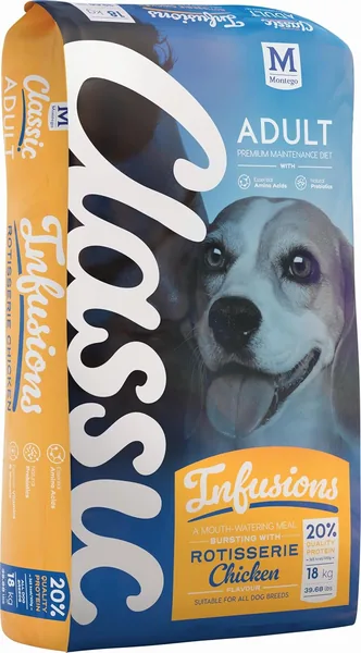 Montego Classic Infusion Rotisserie Chicken Dog Food 18kg Best Deal