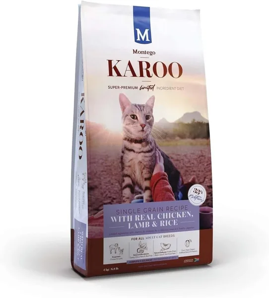 Montego Karoo Chicken & Lamb Cat Food 4kg | 9% Off