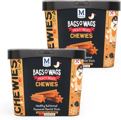 Montego Bags O' Wags Dental Sticks Dog Treats 1.5 kg (Pack of 2)