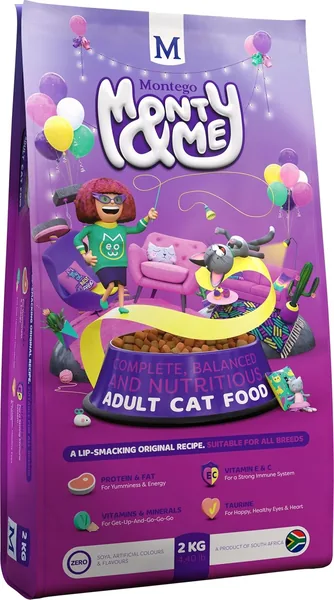 Montego Monty and Me Adult Cat Food 2 kg - 13% Off