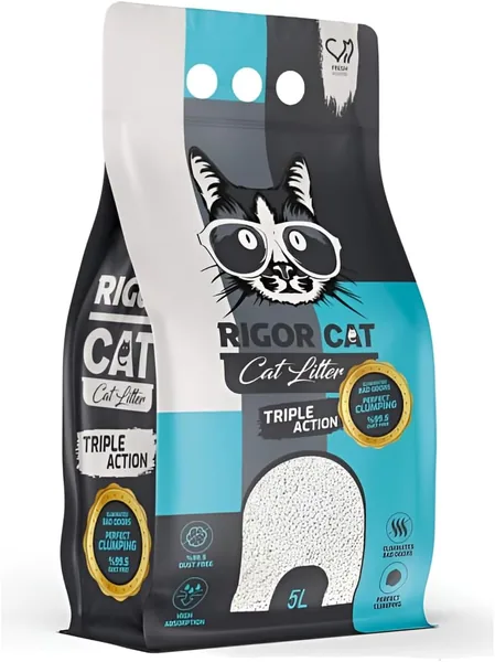 Rigor Cat Litter - Fresh Scented, 5 Ltr