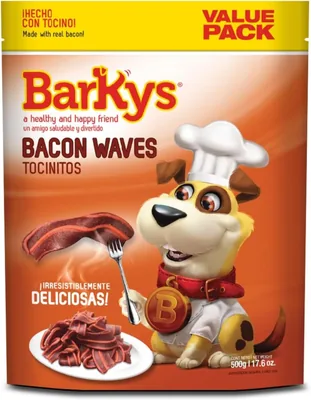 BARKYS Bacon Waves 500 GR