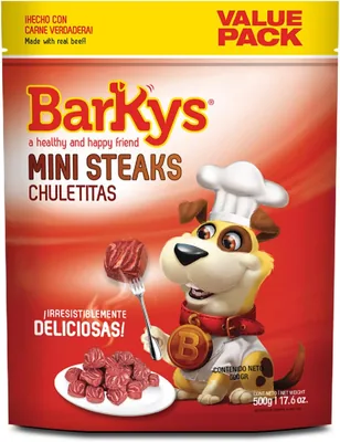 BARKYS Mini Steaks CHULETITAS 500 GR