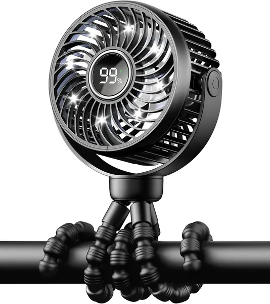 Bearwind Mini Portable Pram Fan