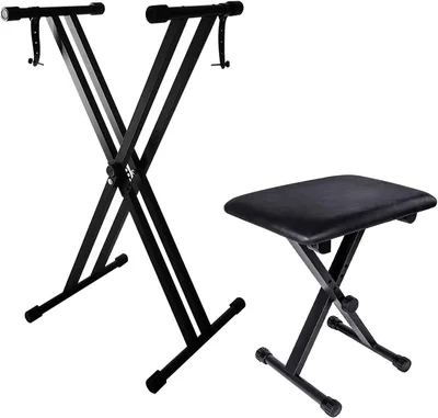 Sulishang Piano Keyboard Stand & Bench Set Best Deal