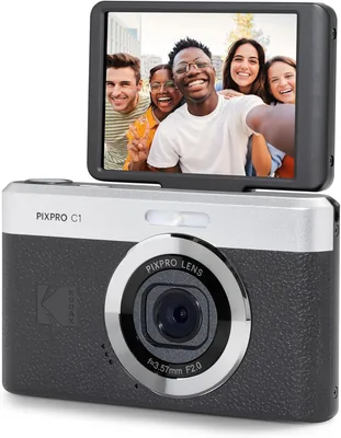 KODAK Pixpro C1 Camera - 13MP, 4X Zoom, Black - Best Deal