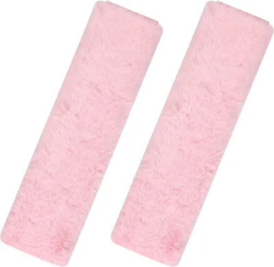 Bojueshaw Rabbit Fur Car Seatbelt Pads Best Deal