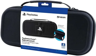 Poche de stockage officielle PlayStation Portal avec compartiment intérieur pour ciseaux adaptateurs