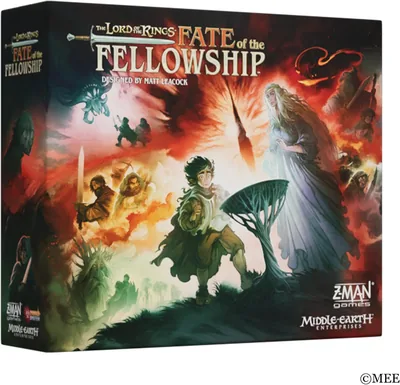 The Lord of The Rings: Fate of The Fellowship Board Game -  Protect Middle-Earth in Epic Cooperative Strategy