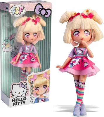 Hello Kitty - 4SF, Poupée, 20 cm, Modèle Licorne Candy, pour Enfants à partir de 4 ans, HKTF04 | Meilleur Prix