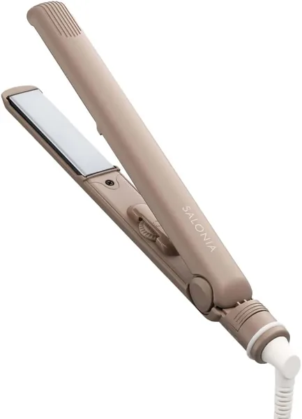 SALONIA Salonia Straight Hair Iron SL-004SABE Beige 0.9 inches