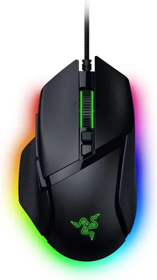 ماوس الألعاب Razer Basilisk V3 35K: عجلة تصفح هيبيرسكول - مستشعر بصري 35K - مخصص للتصميم الإرجونومي