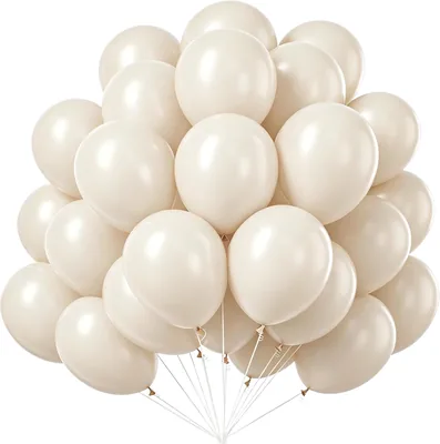 100 stuks 12 inch Beige Ballonnen Latex Ballonnen voor Feestelijke Decoratie