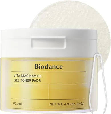 Biodance Vita Niacinamida Gel Toner Pads - Desmaquillantes con Vitamina C al 56% de Descuento