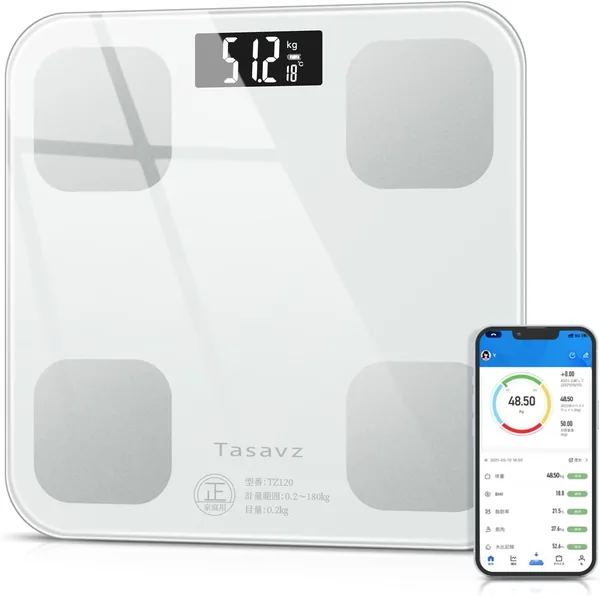2025 New Arrival Weight Scale, Body Fat Meter, Body Composition Monitor, Bluetooth, Smartphone Connect, Health Meter
