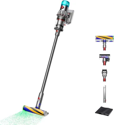 ダイソン V12 検知 スリム フーリー (SV46 FF AM) スティック型掃除機、手軽に掃除 [Amazon.co.jp 限定]