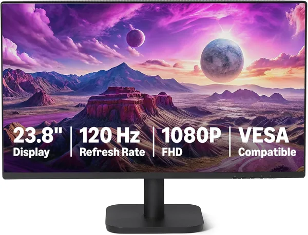 Amazon Basics 23.8-inch (60.45 cm) 1080P Computer Monitor