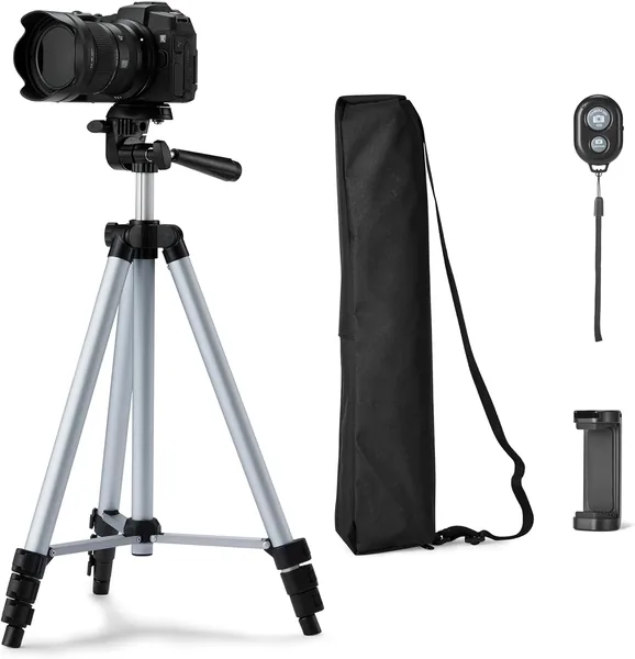 Amazon Basics 127cm/50in Digital SLR Camera Phone Tripod