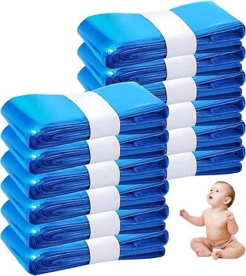 PARPAT 12er Pack Nachfüllkassetten für Windelbehälter, 4,5m, odorfest, kompatibel mit Mo