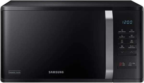Samsung MG23K3523CKE1: Microonde con Piastra Antiaderente, Programmi Automatici e Defrost Rapido - 53% di Sconto