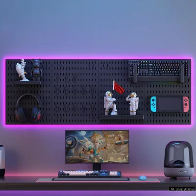 XICEN Pegboard Kit, Wall Organizer