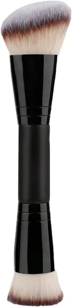 Pinceaux de maquillage YELYTR double face, pinceau de contour, haute qualité, crème de contour et éclairage rouge