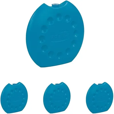 GIO'STYLE Giostyle Space Ice Tile, 400 ml (Pack of 4), 29% Off - Made in Italy, Blu