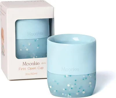 Moonkie Baby Cup Silicone Sippy Cup - Weaning Training Cup