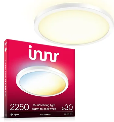 Innr Smart Ceiling Light 30cm - Warm/Cool White for Hue & Zigbee Best Deal