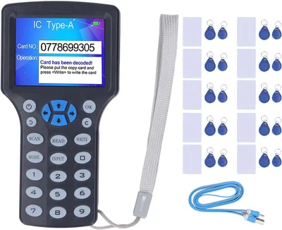 Nutriess RFID Card Reader Writer with UID Keychain