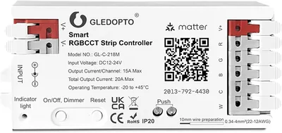 GLEDOPTO Matter RGBCCT LED Controller 20A Best Deal