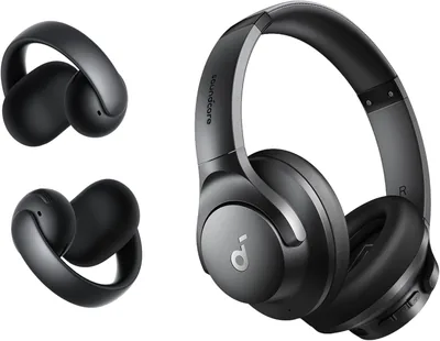 Soundcore Q20i Headphones & AeroClip Bundle - Best Deal