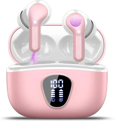 Bluetooth 5.3 Wireless Earbuds HiFi Stereo
