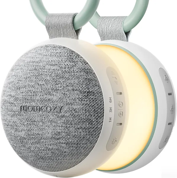 Momcozy Portable Sound Machine with Night Light