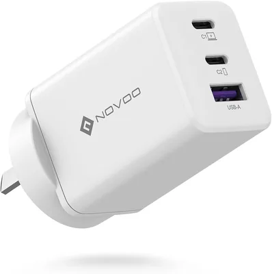 NOVOO 67W GaN III USB Charger 3-Port