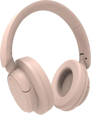 Laser ANC Bluetooth Headphones 73% Off Pink