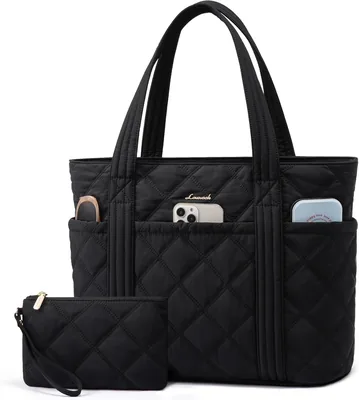 LOVEVOOK Tote Bags Women Fluffy Quilted Handbag Best Deal