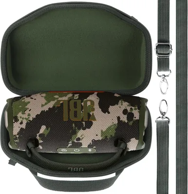 Lebakort Case for JBL Charge 6 Portable Speaker - Military Green