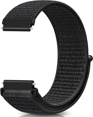 Issinlky 18MM 19MM 20MM 22MM Nylon Sportloop Uhrband, Snabbt Utbyttbar Ersattning für Kvinnor och Mannar - Best Deal