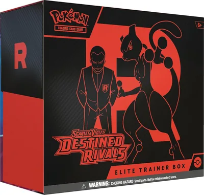 Pokémon TCG: Escarlata y Violeta - Rivales Destinados - Caja de Entrenador Élite