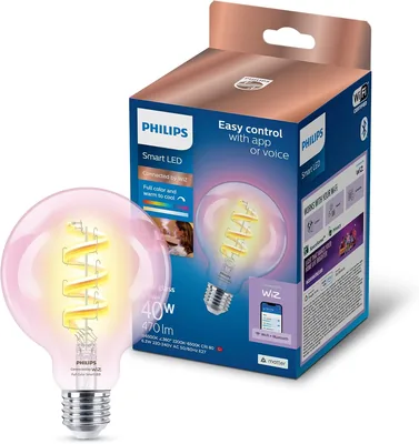 Philips Smart Lighting LED RGB G95 Bulb - Best Deal